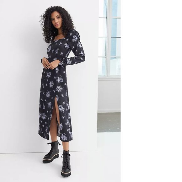 ANTHROPOLOGIE Hedy Ruffled Midi Dress - Picture 3 of 5